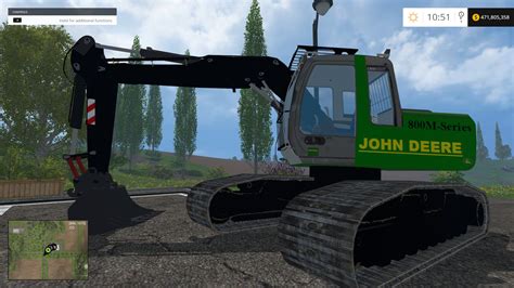 mini excavator mod for farming simulator 2015|FS 15 Forklifts & Excavators .